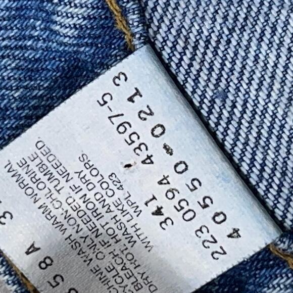 VTG Levi's 550 Jeans‎ Men 36x32 Relaxed Fit Tapered Redwing Orange Tab 90s - Picture 7 of 12